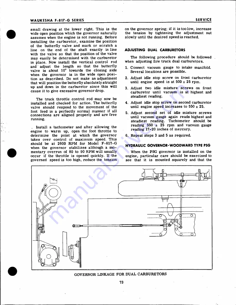 Waukesha F817G Series Скачать руководство пользователя страница 91