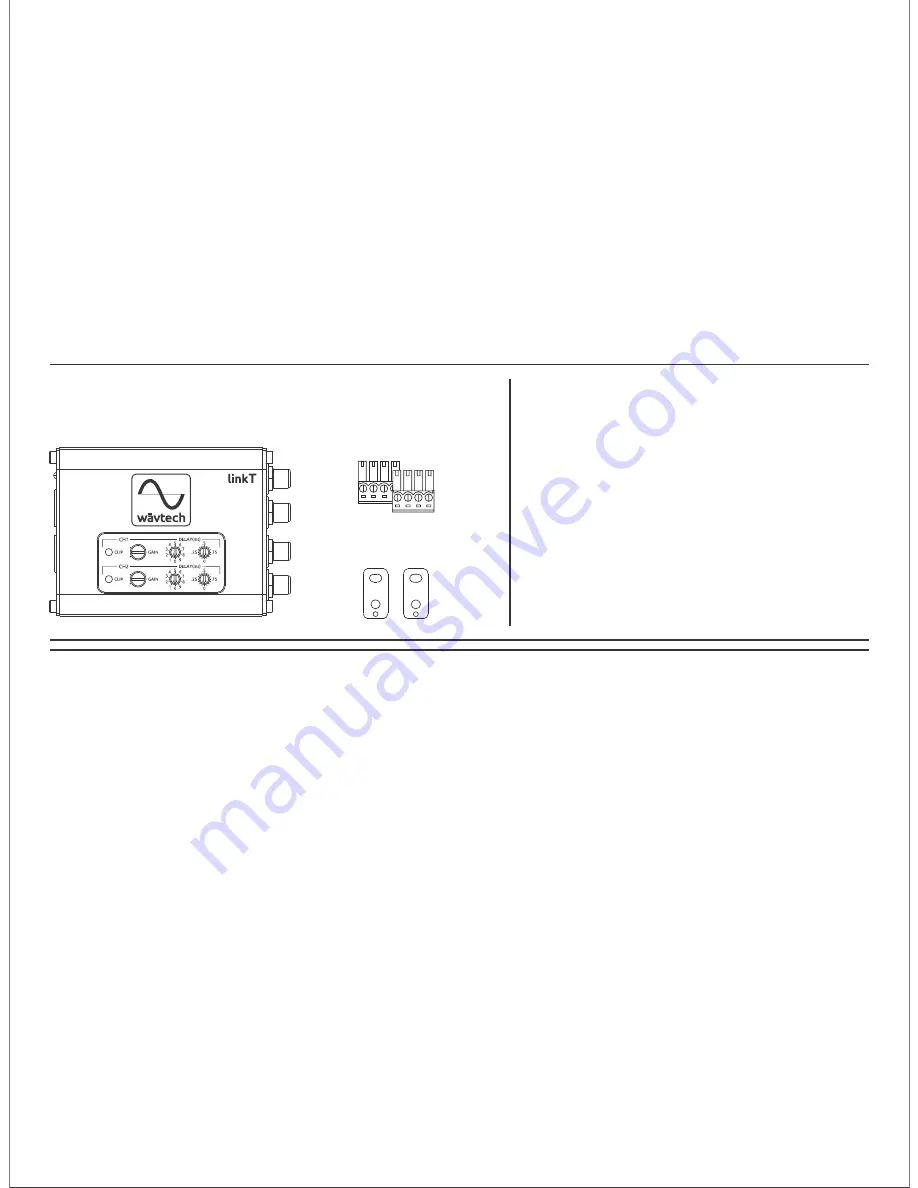 Wavtech LinkT Owner'S Manual Download Page 3