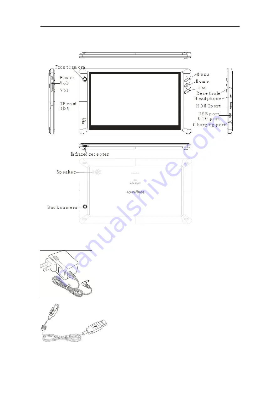 WayteQ XTAB-70DC Скачать руководство пользователя страница 6