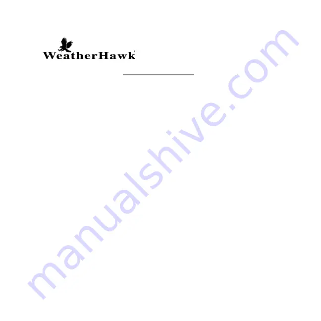 WeatherHawk SKYMASTER SM-28 Manual Download Page 32