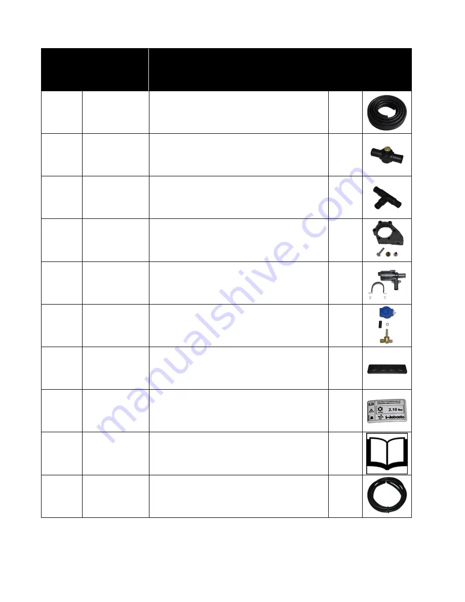 Webasto London Installation Manual Download Page 8