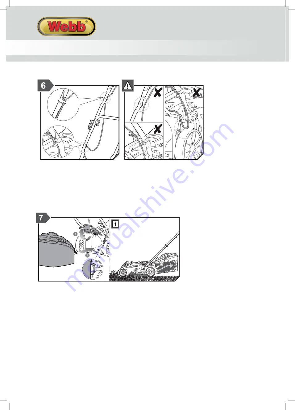 Webb 1938123001 Operators Manual & Parts Lists Download Page 12