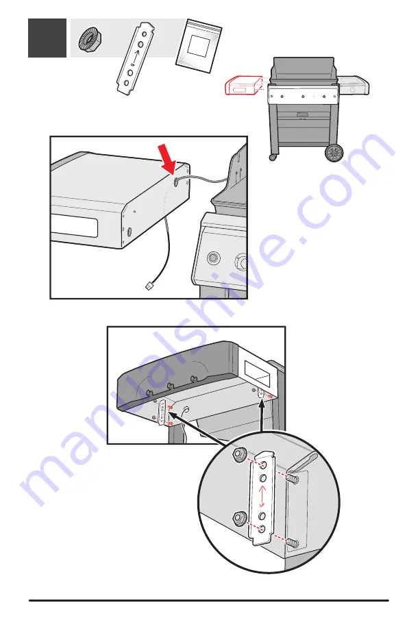 Weber GENESIS II EX-315 Assembly Manual Download Page 35