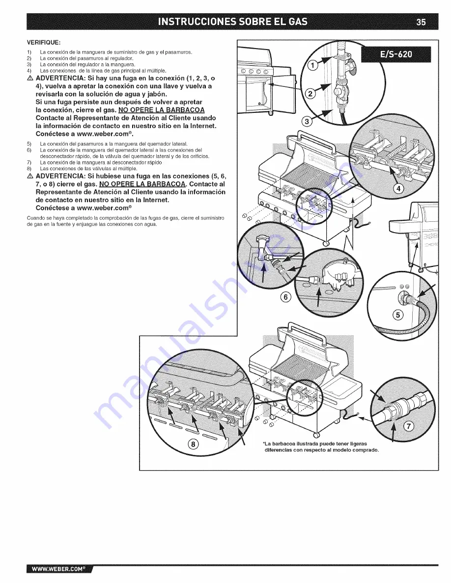 Weber Summit E-620 Owner'S Manual Download Page 35