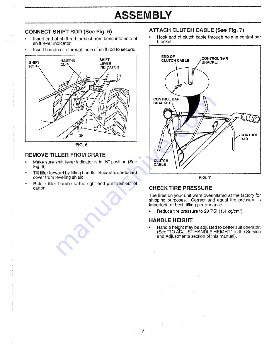 Weed Eater 149674 Owner'S Manual Download Page 7