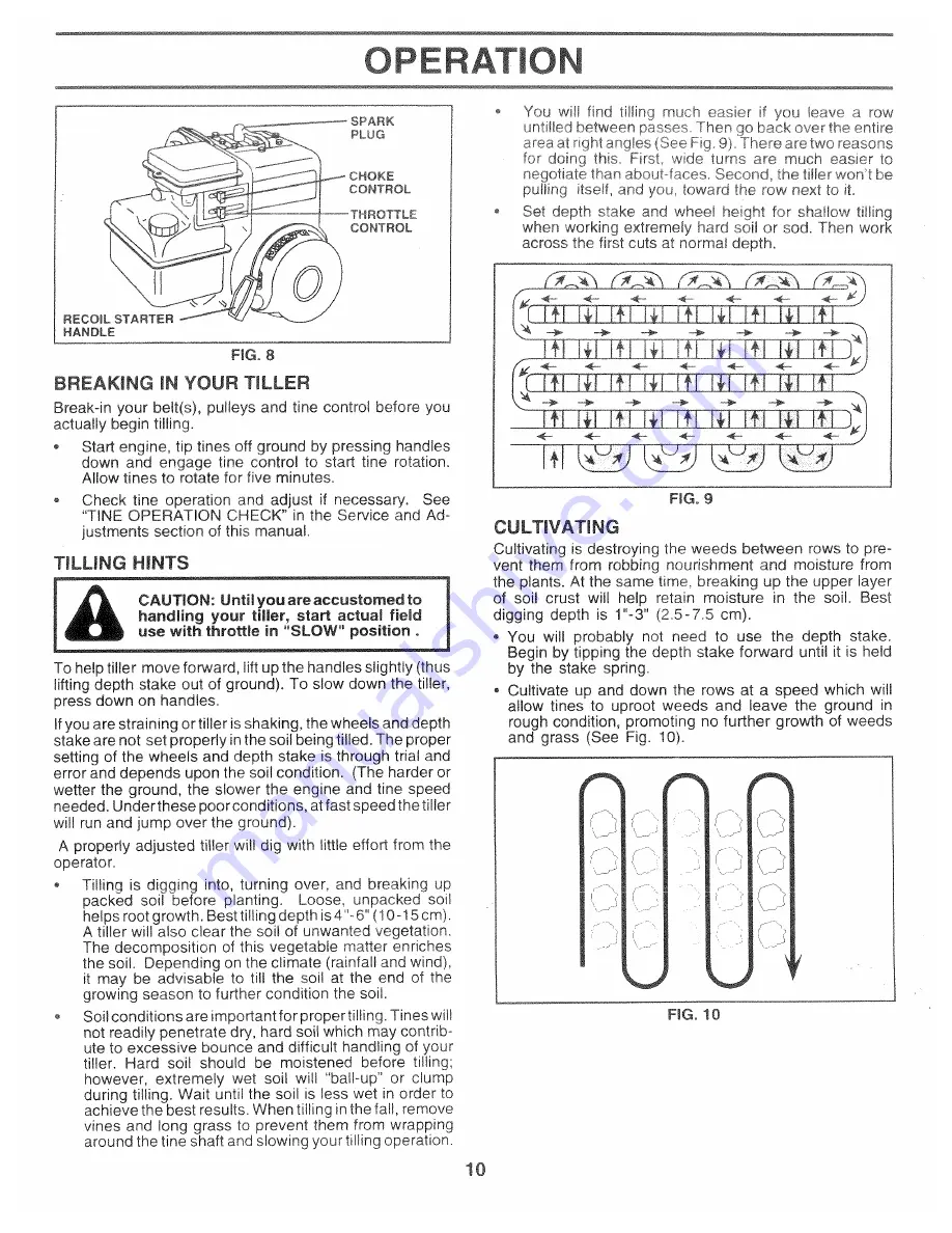 Weed Eater 152166 Скачать руководство пользователя страница 10