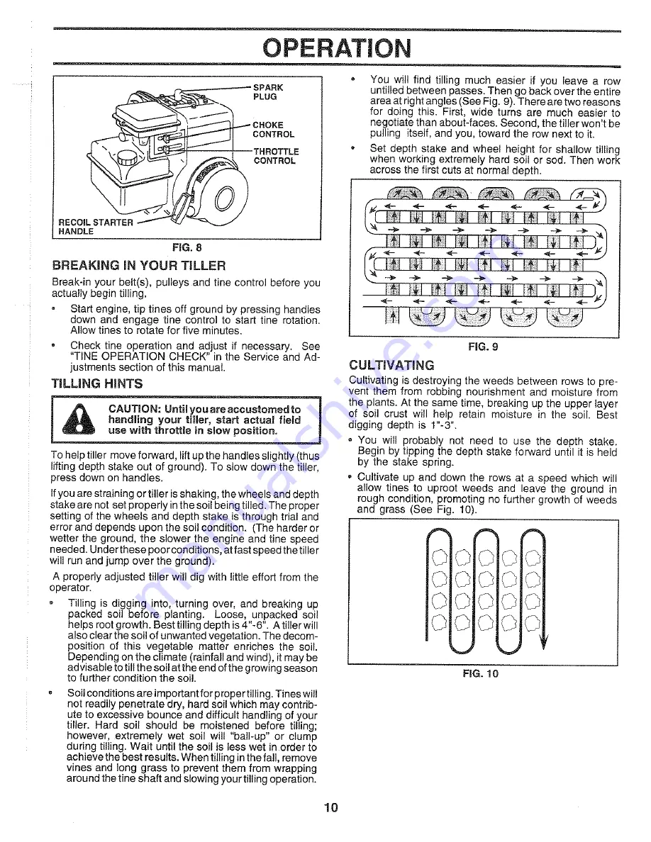 Weed Eater 152189 Owner'S Manual Download Page 10