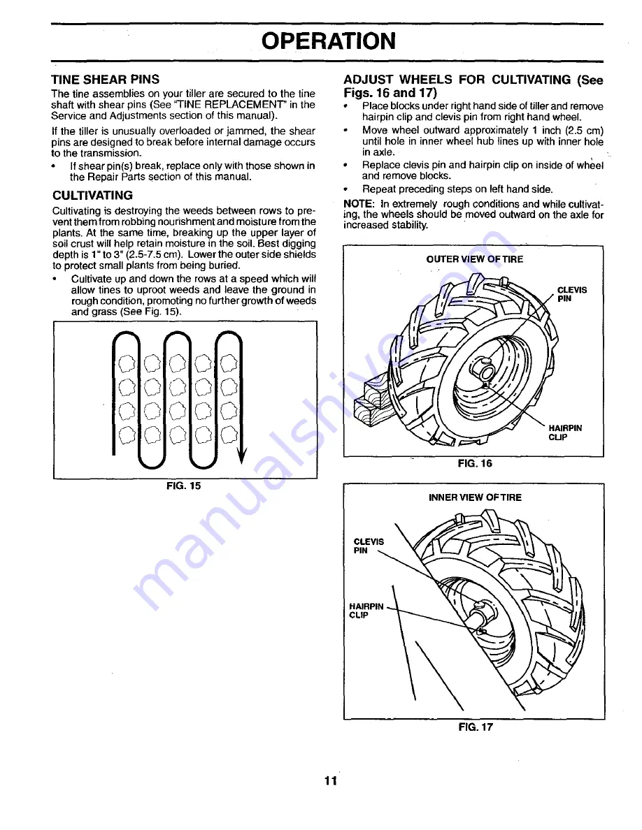 Weed Eater WET6500A Owner'S Manual Download Page 11