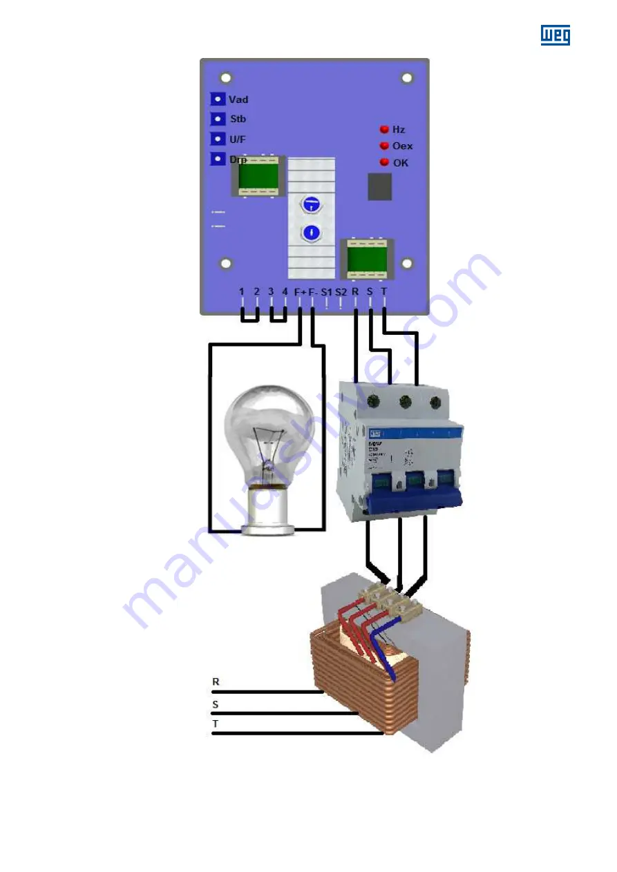 WEG AVR-A-OPT-07 Скачать руководство пользователя страница 43