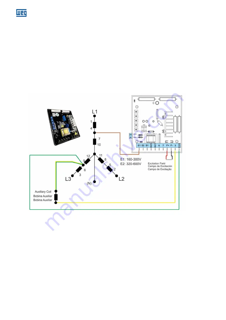 WEG GRT7-TH4E Installation, Operation And Maintenance Manual Download Page 42