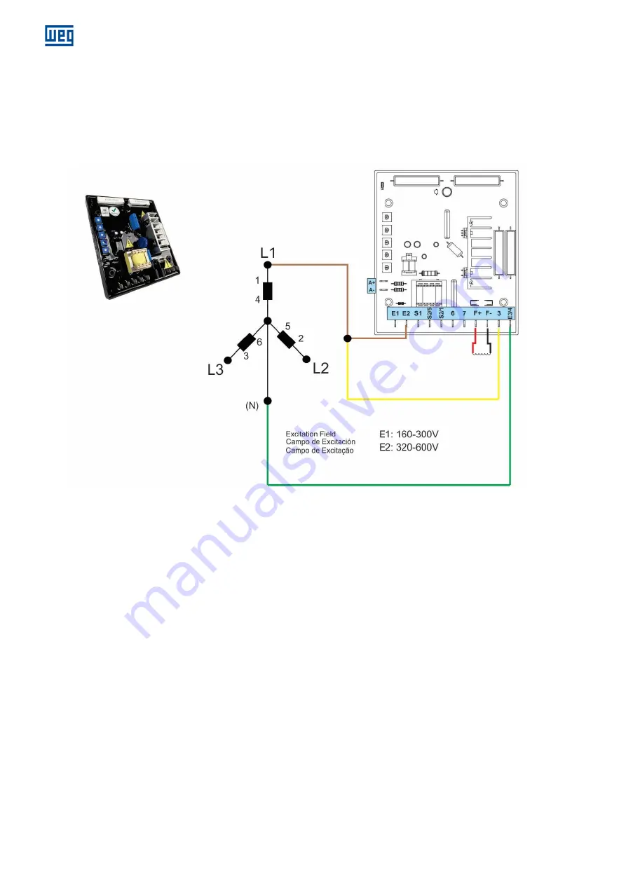 WEG GRT7-TH4E Installation, Operation And Maintenance Manual Download Page 46