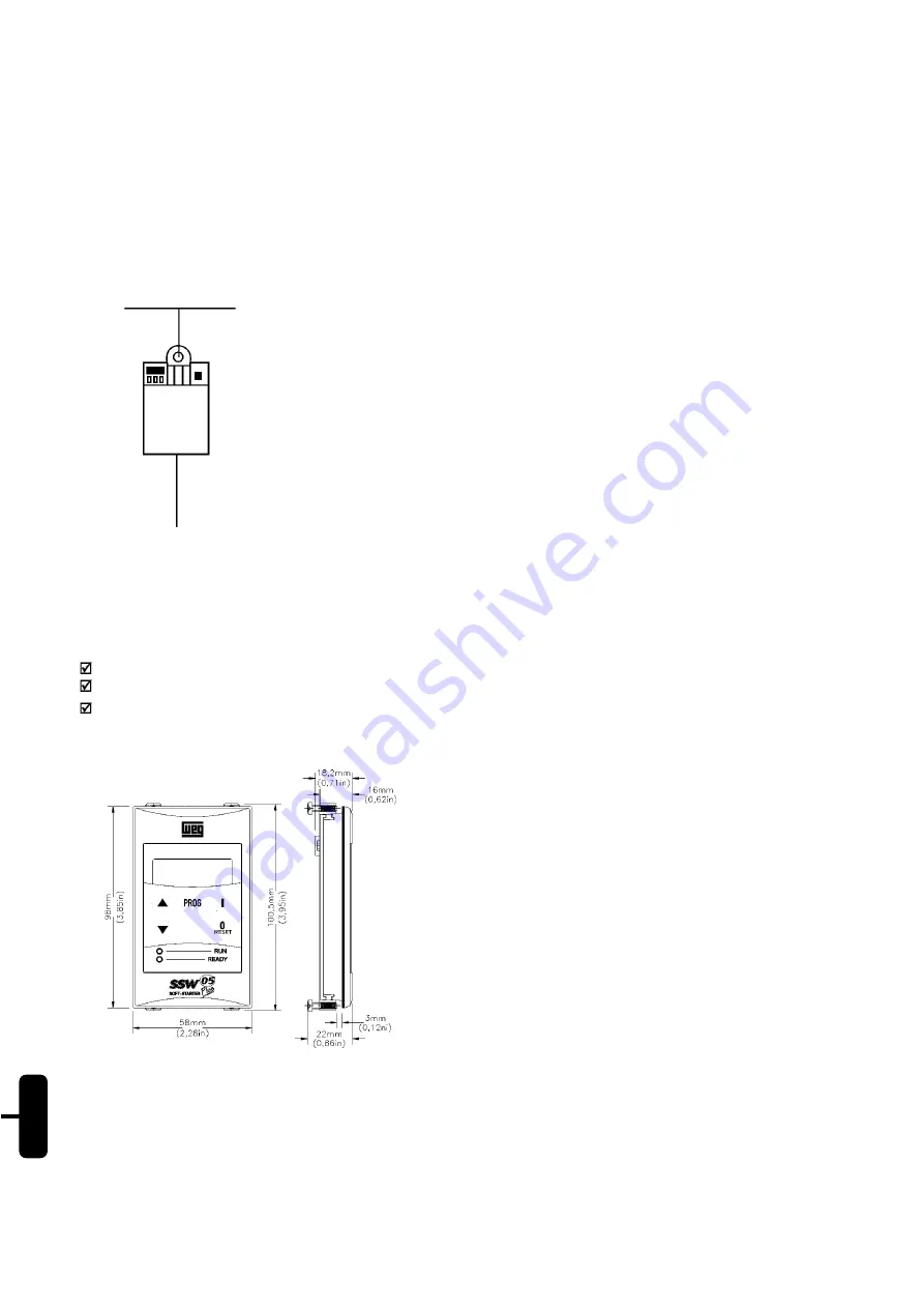 WEG SSW-05 Plus Series User Manual Download Page 45