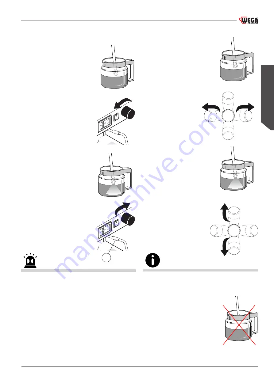 Wega ALE Use And Maintenance Manual, Instructions For The User Download Page 51