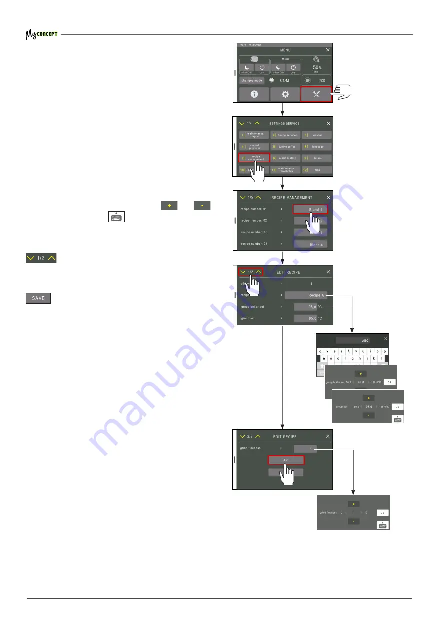 Wega MyConcept EVDP 2GR Use And Maintenance Manual Download Page 36