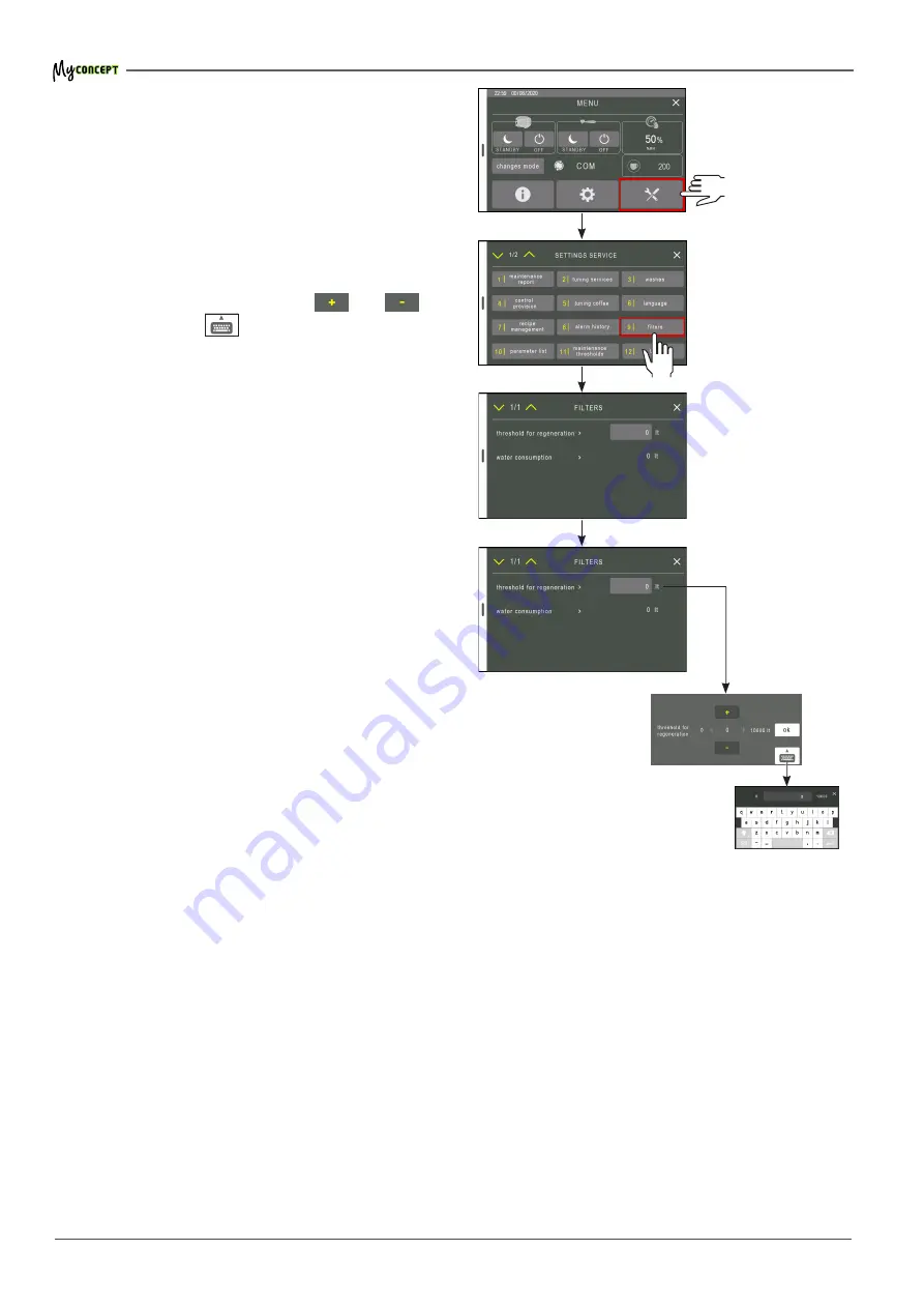 Wega MyConcept EVDP 2GR Use And Maintenance Manual Download Page 38