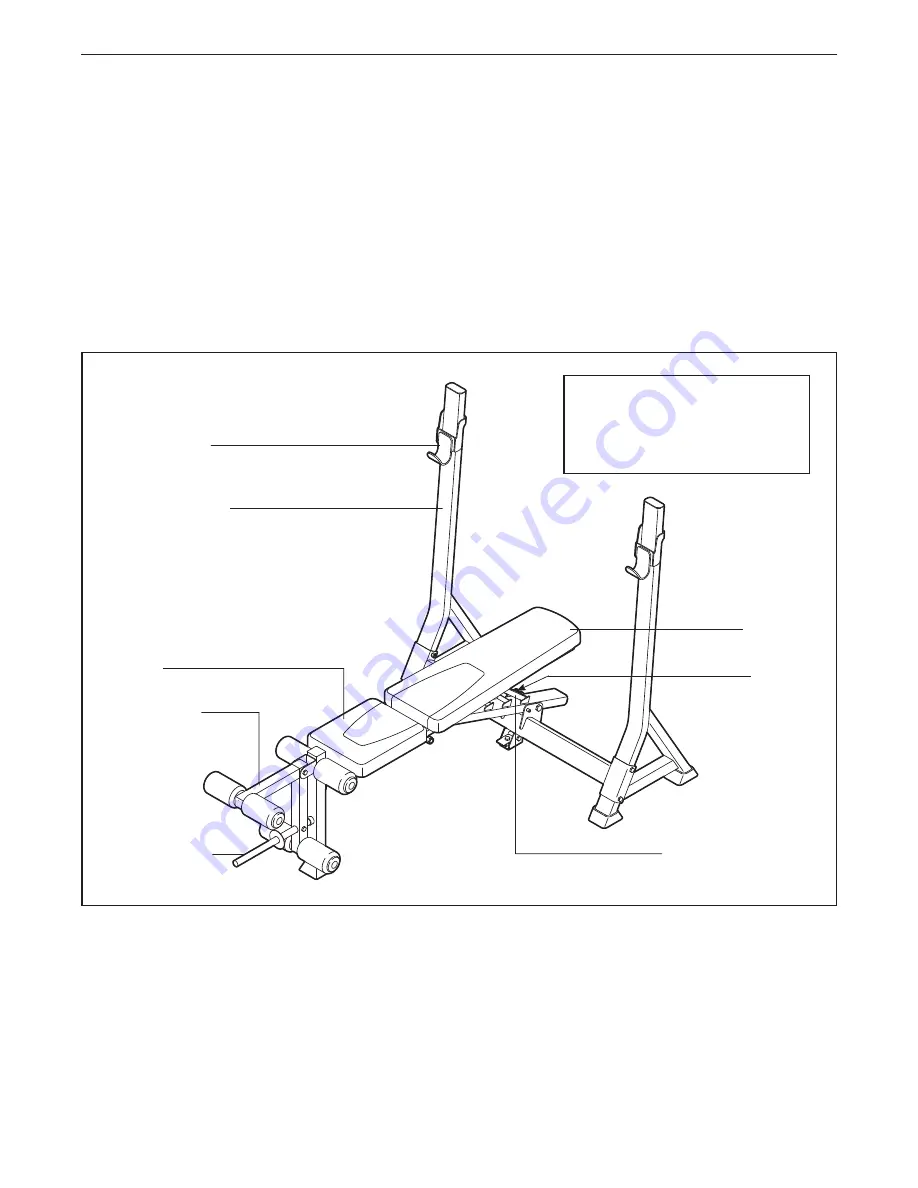 Weider 340 Lc Bench Скачать руководство пользователя страница 4