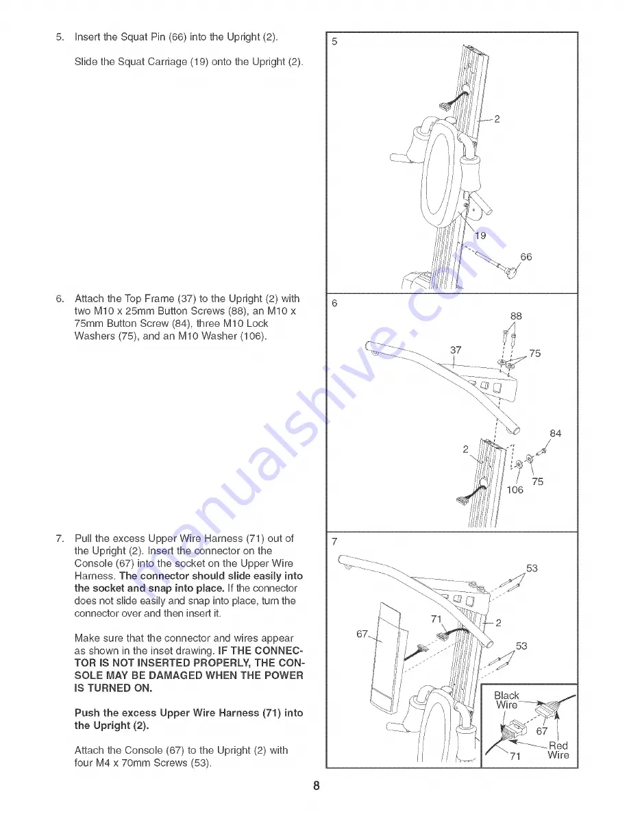 Weider 831.15397 User Manual Download Page 8