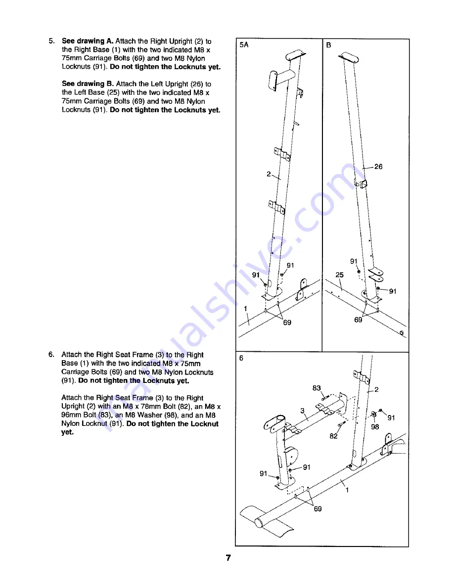 Weider 831.154020 Скачать руководство пользователя страница 7