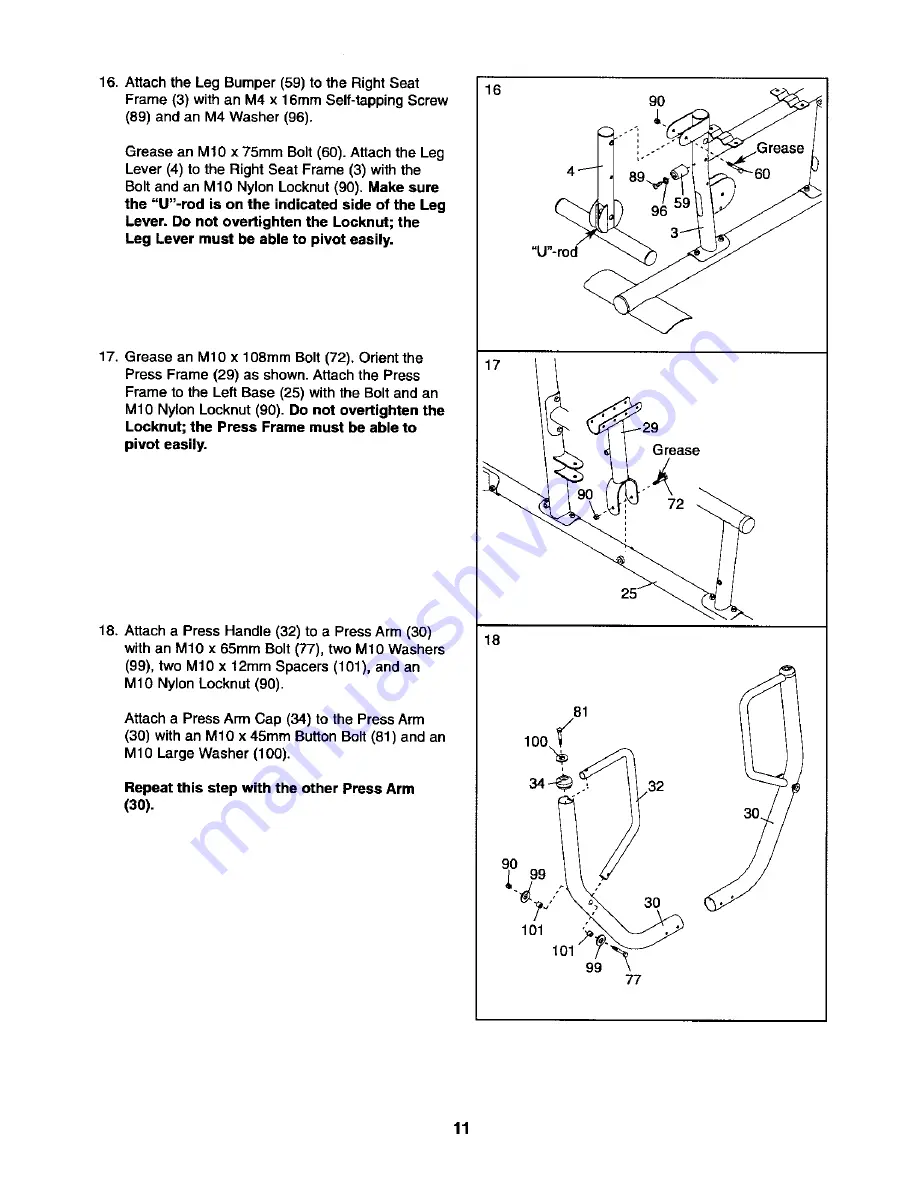 Weider 831.154020 User Manual Download Page 11