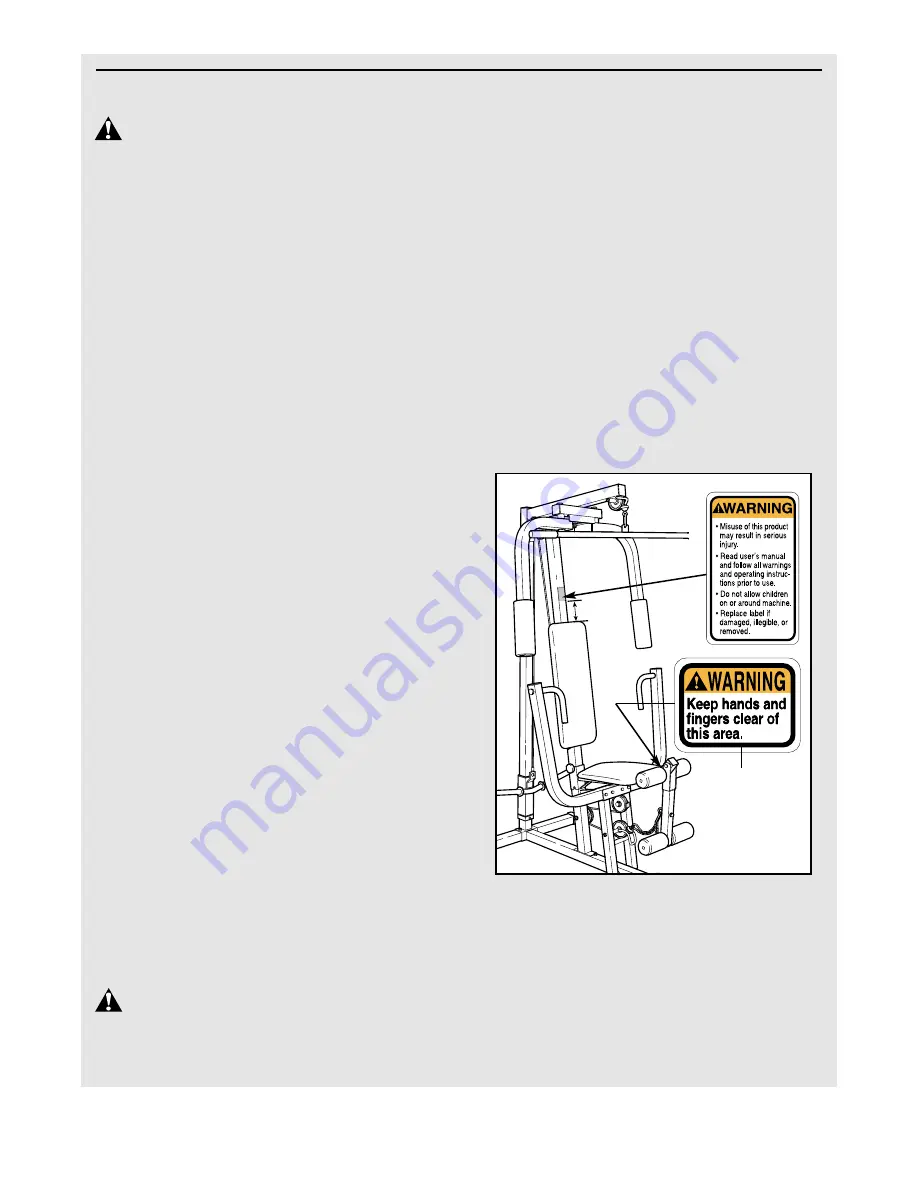 Weider 8920 User Manual Download Page 3