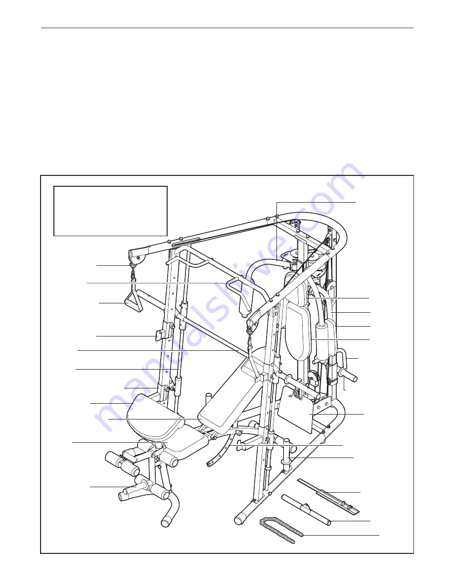 Weider C700 Bench User Manual Download Page 4