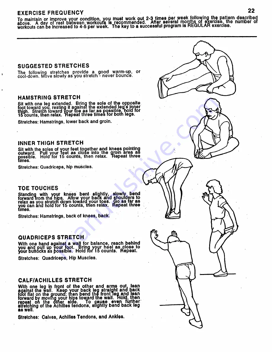 Weider E8002 Manual Download Page 22