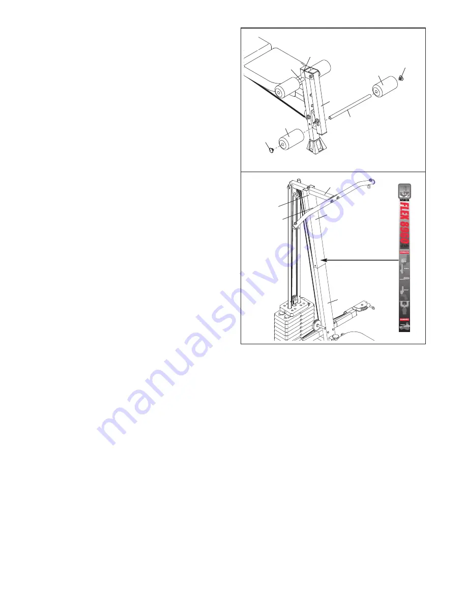 Weider Flex 8960 (Spanish) Manual Del Usuario Download Page 13