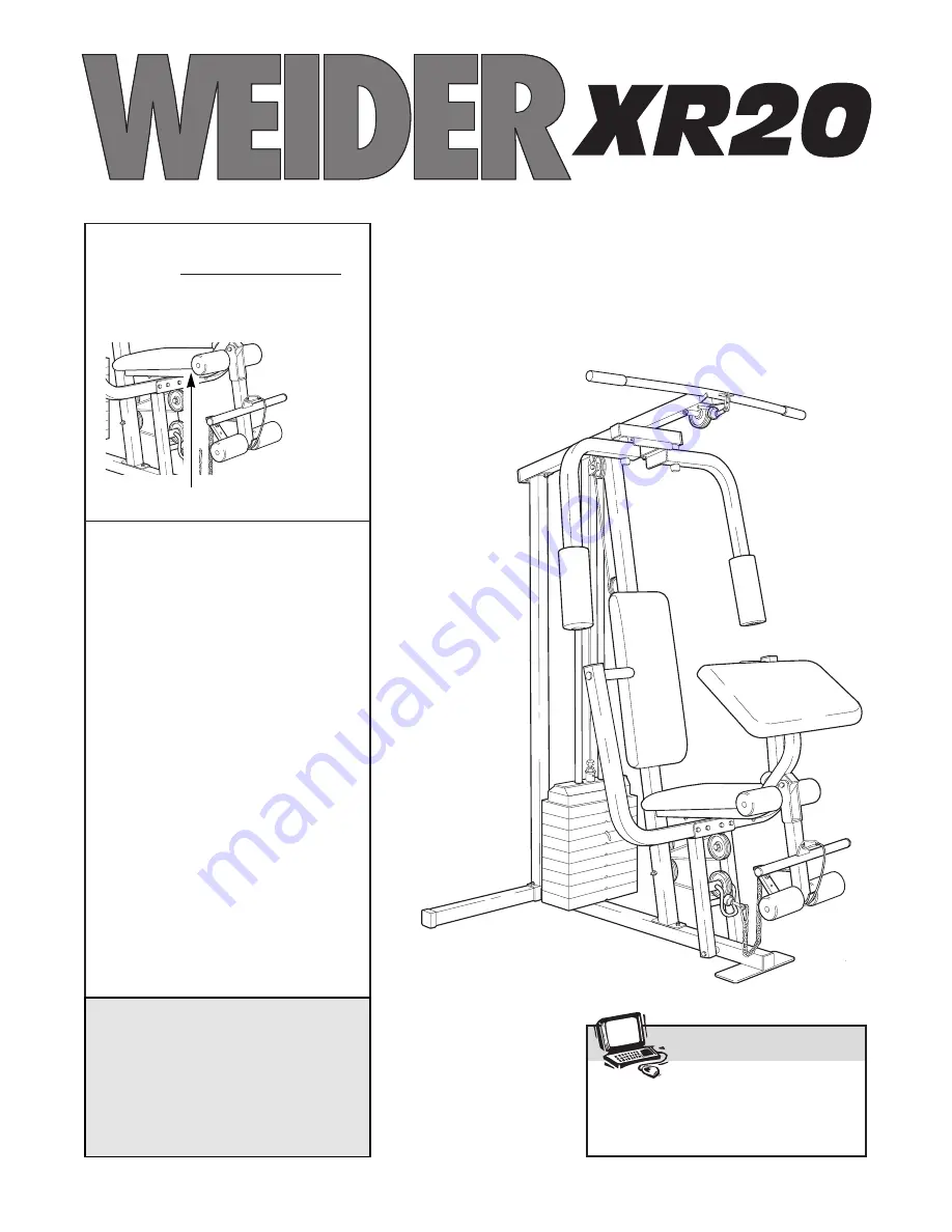 Weider WESY01190 User Manual Download Page 1