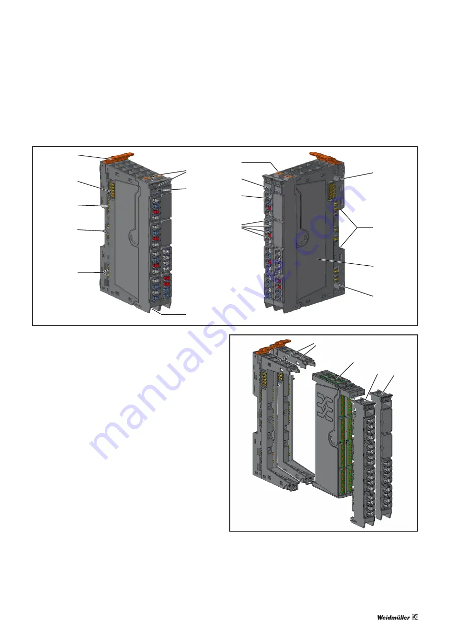 Weidmüller UR20-1SM-50W-6DI2DO-P Manual Download Page 9