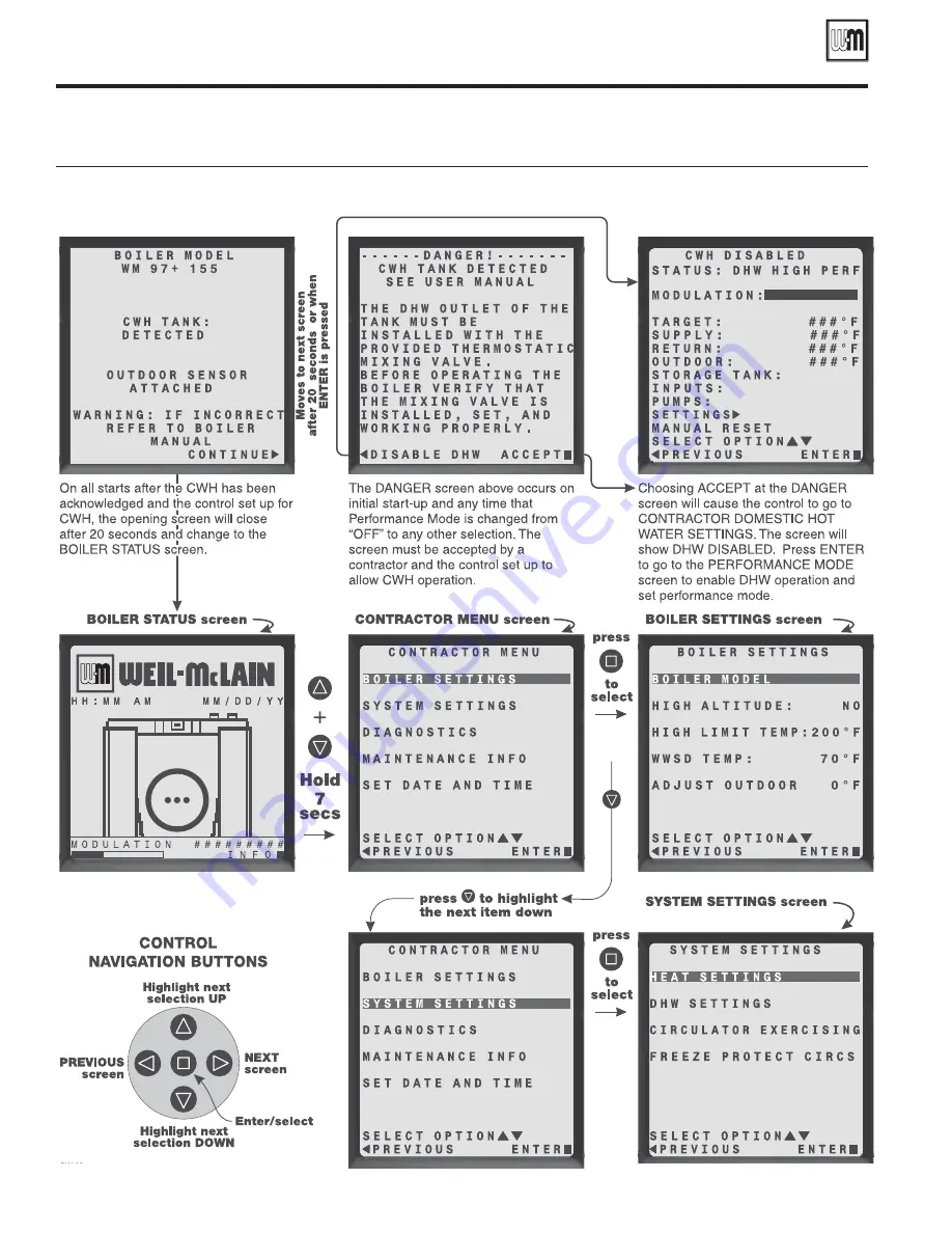 Weil-McLain Aqua Logic Product Manual Download Page 24