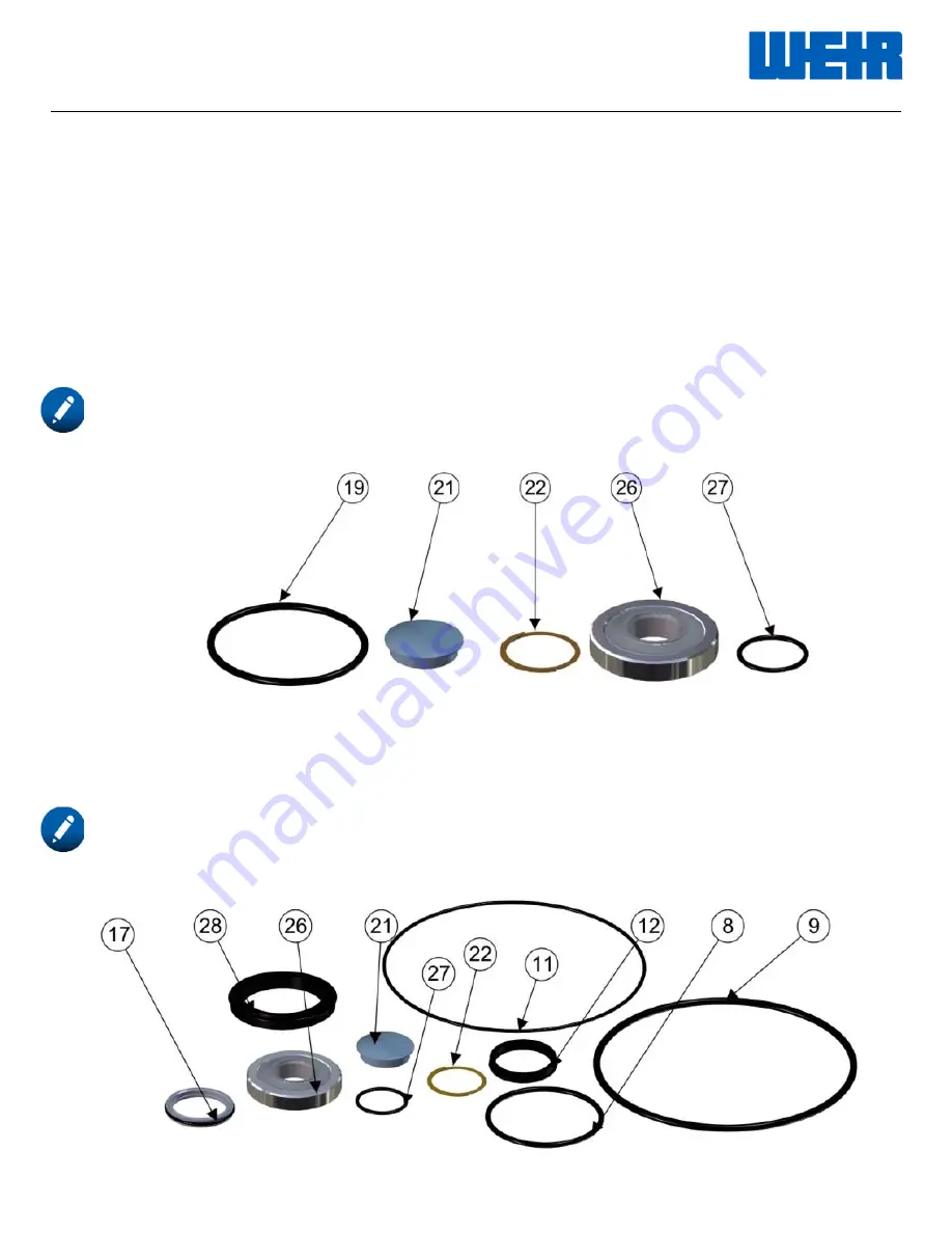 Weir SPM EXL Operation Instruction And Service Manual Download Page 20