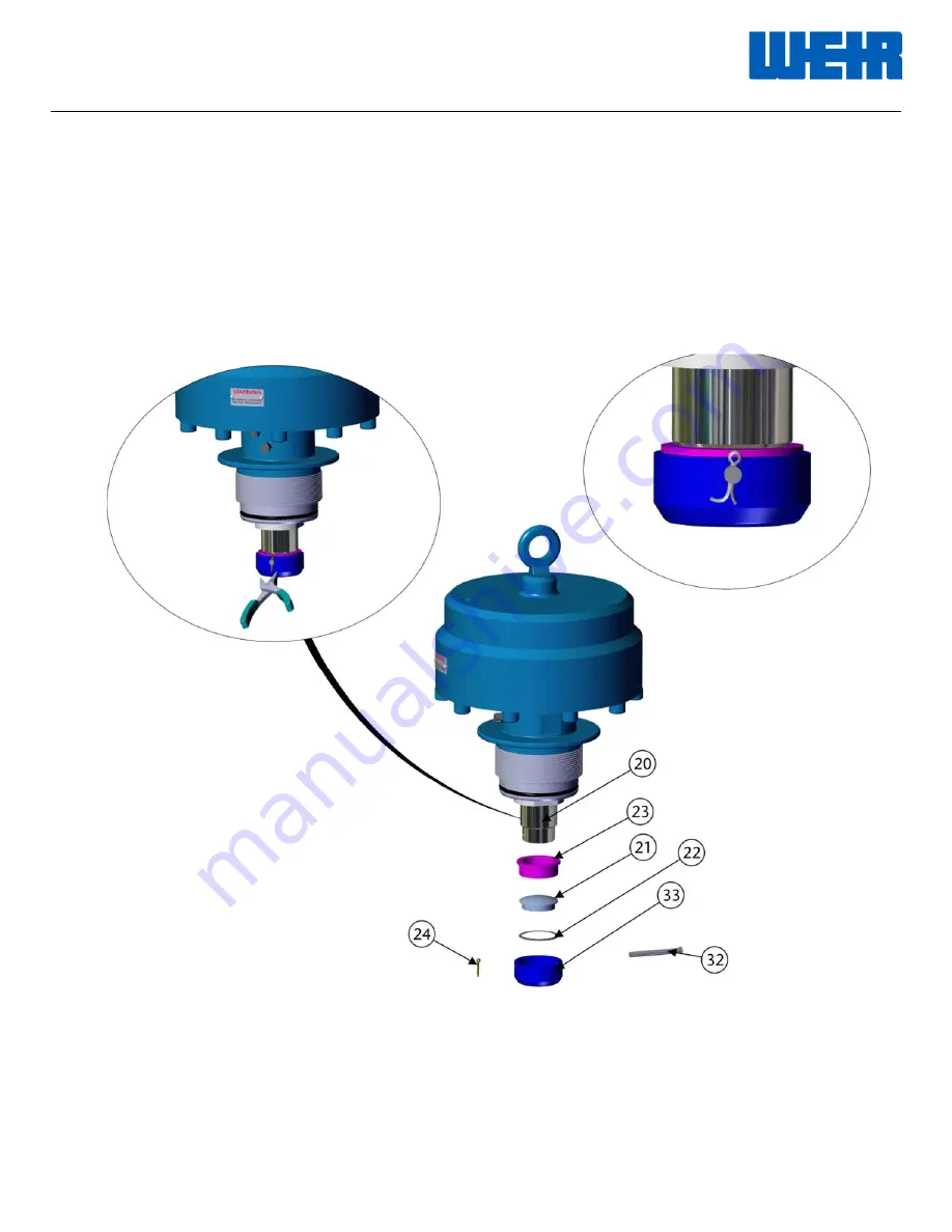 Weir SPM EXL Operation Instruction And Service Manual Download Page 33