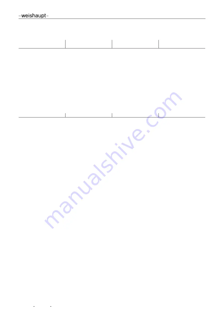 Weishaupt W-FM 100 Installation And Operating Instruction Download Page 74