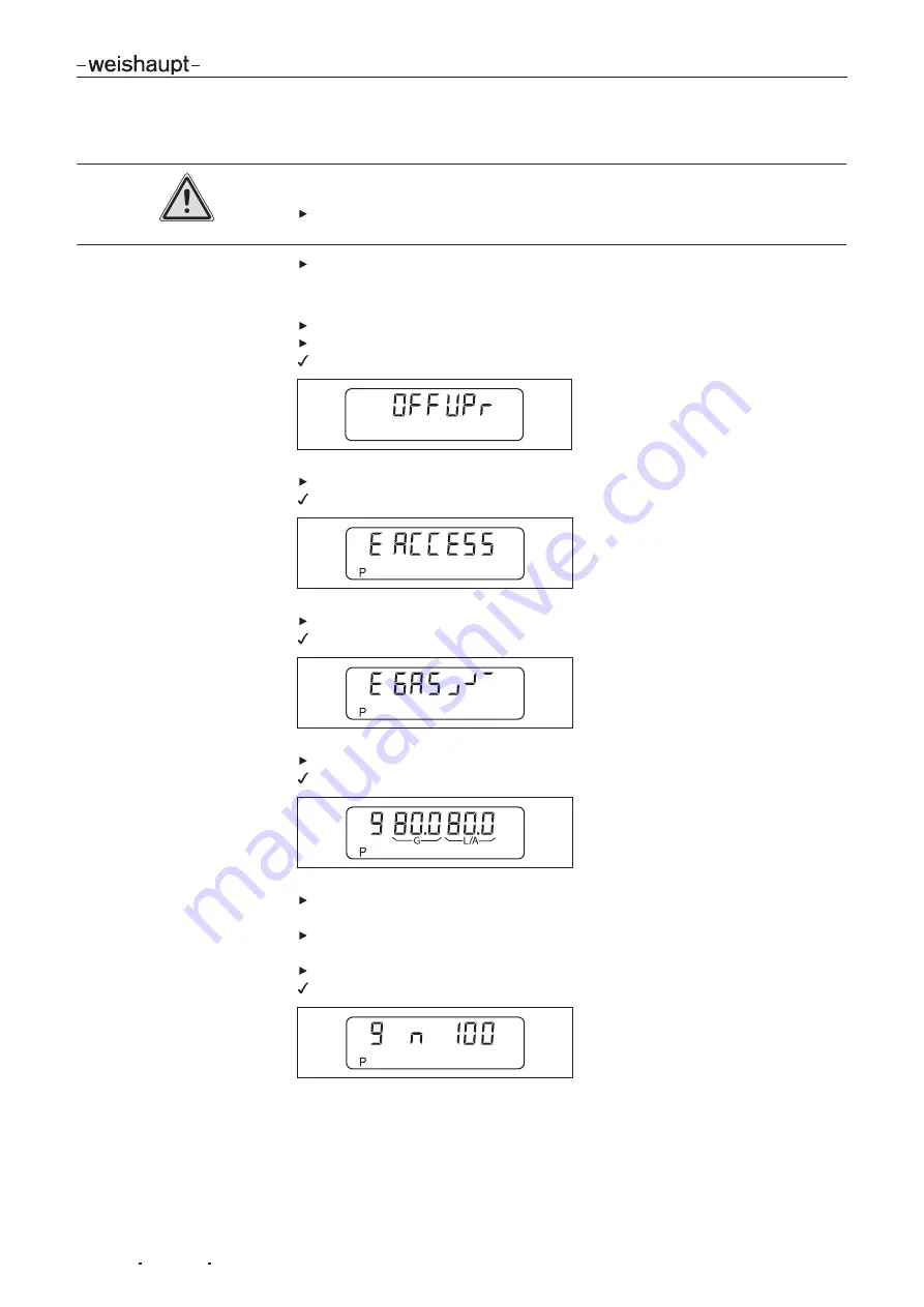 Weishaupt WG20 1-C Z-LN Series Manual Download Page 56