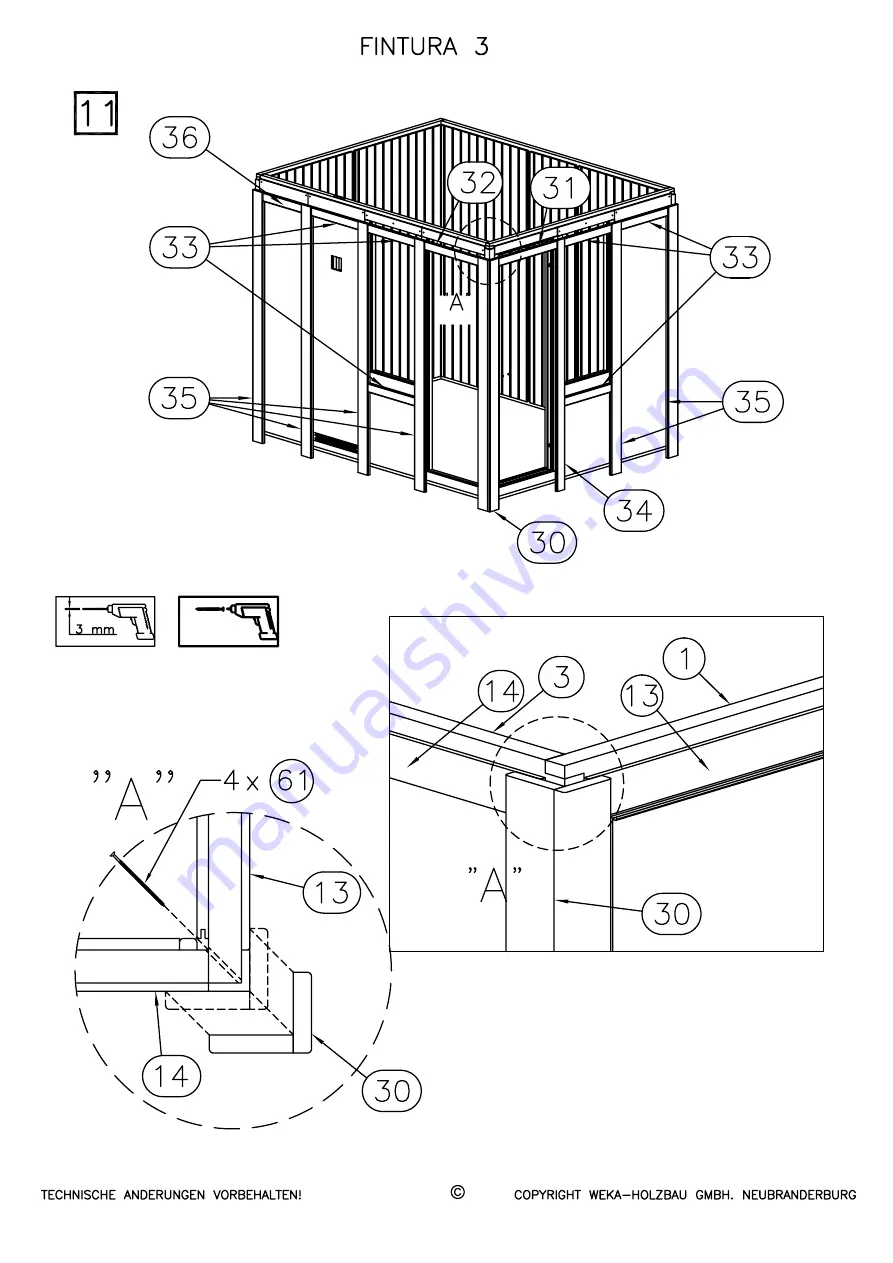 Weka Holzbau 512.2520.13.00 Скачать руководство пользователя страница 33