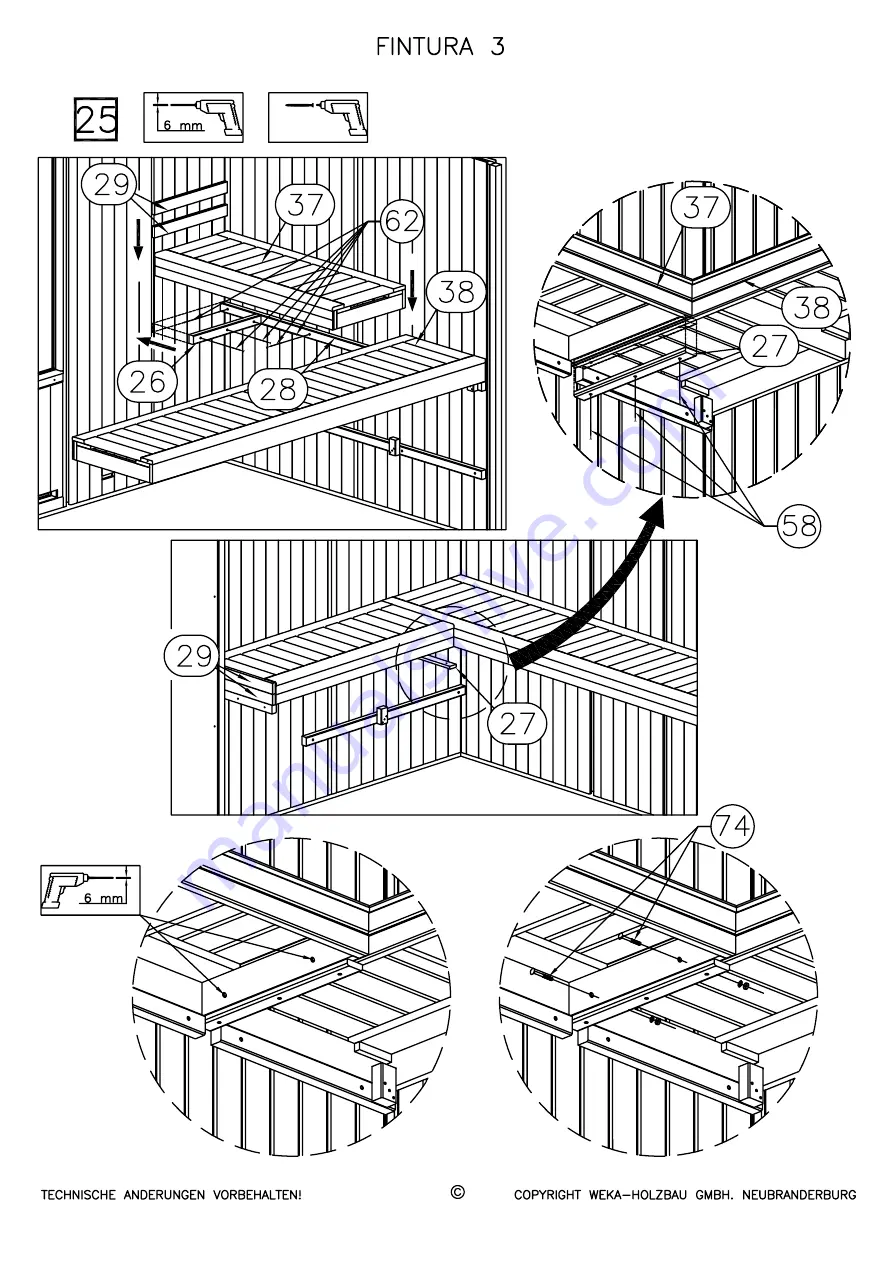 Weka Holzbau 512.2520.13.00 Скачать руководство пользователя страница 41