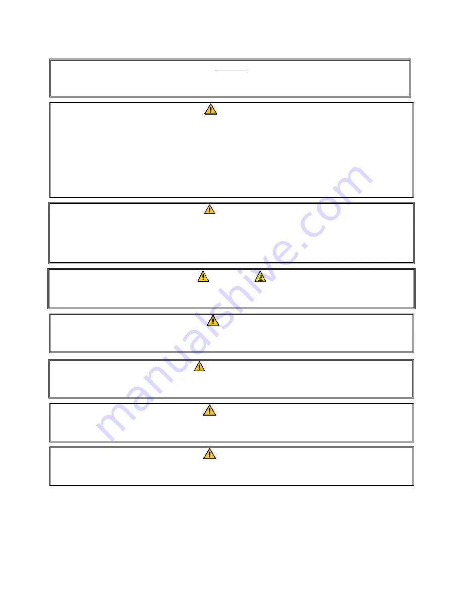 Welbilt Frymaster MPF50 Operation, Service And Parts Manual Download Page 2