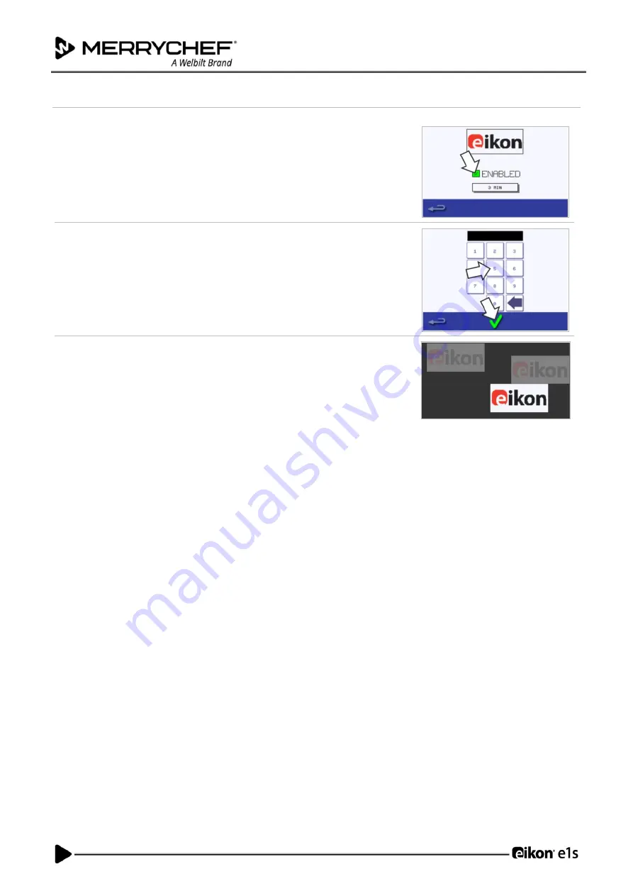 Welbilt Merrychef eikon e1s Скачать руководство пользователя страница 74