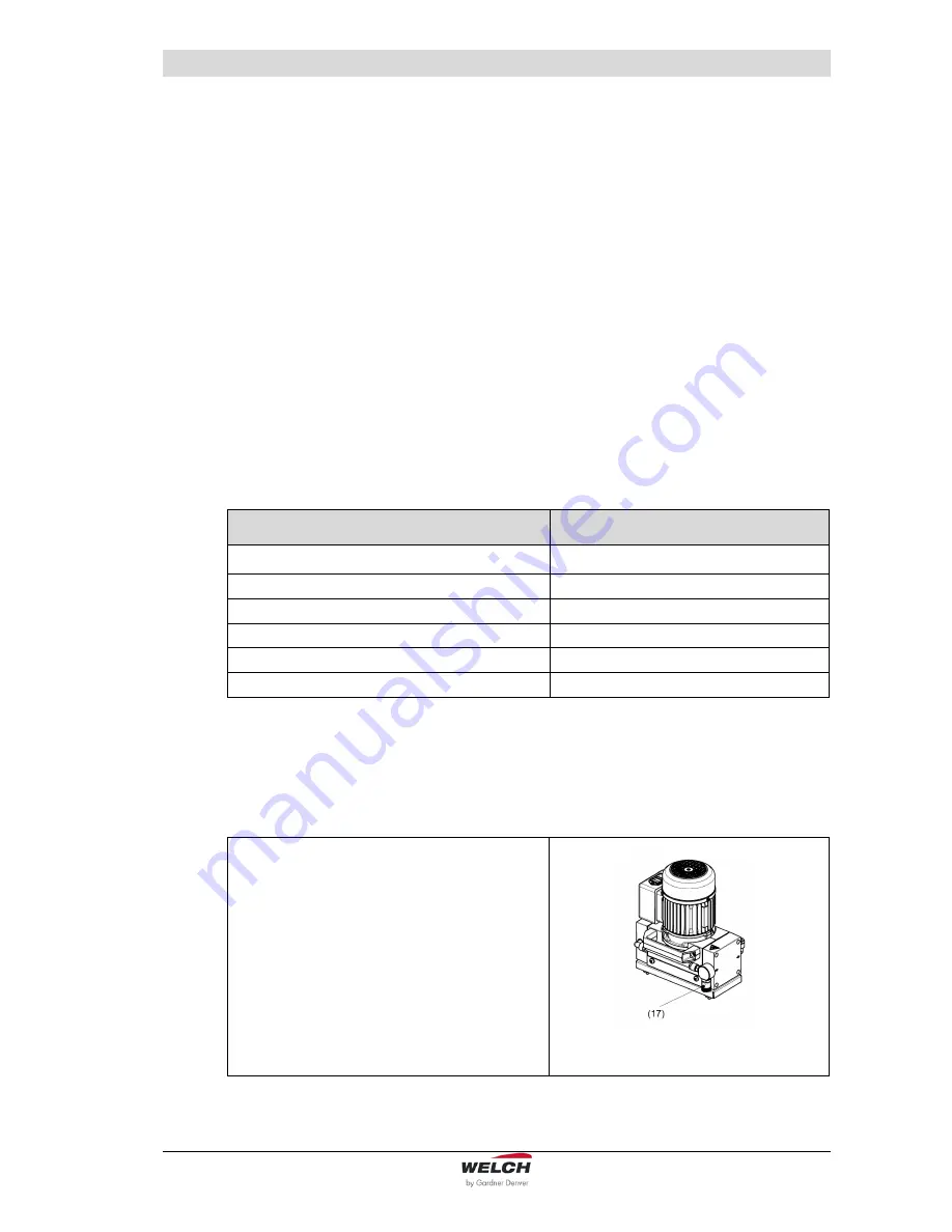 Welch LVS 300 Z Operating Manual Download Page 11