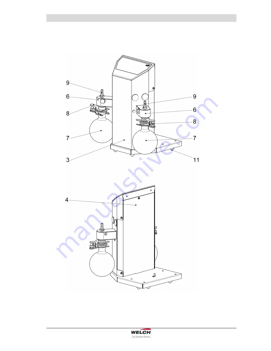 Welch LVS 300 Z Operating Manual Download Page 47