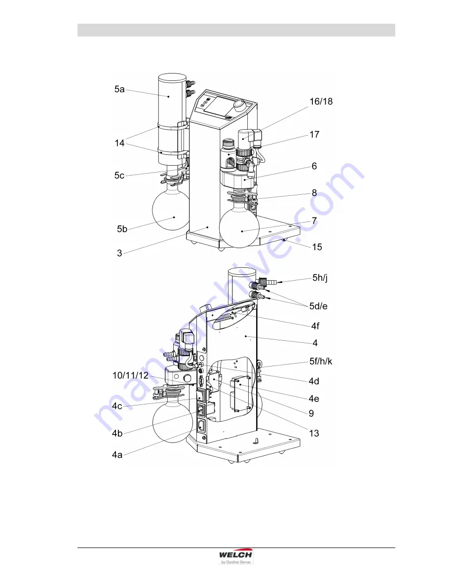 Welch LVS 300 Z Operating Manual Download Page 53