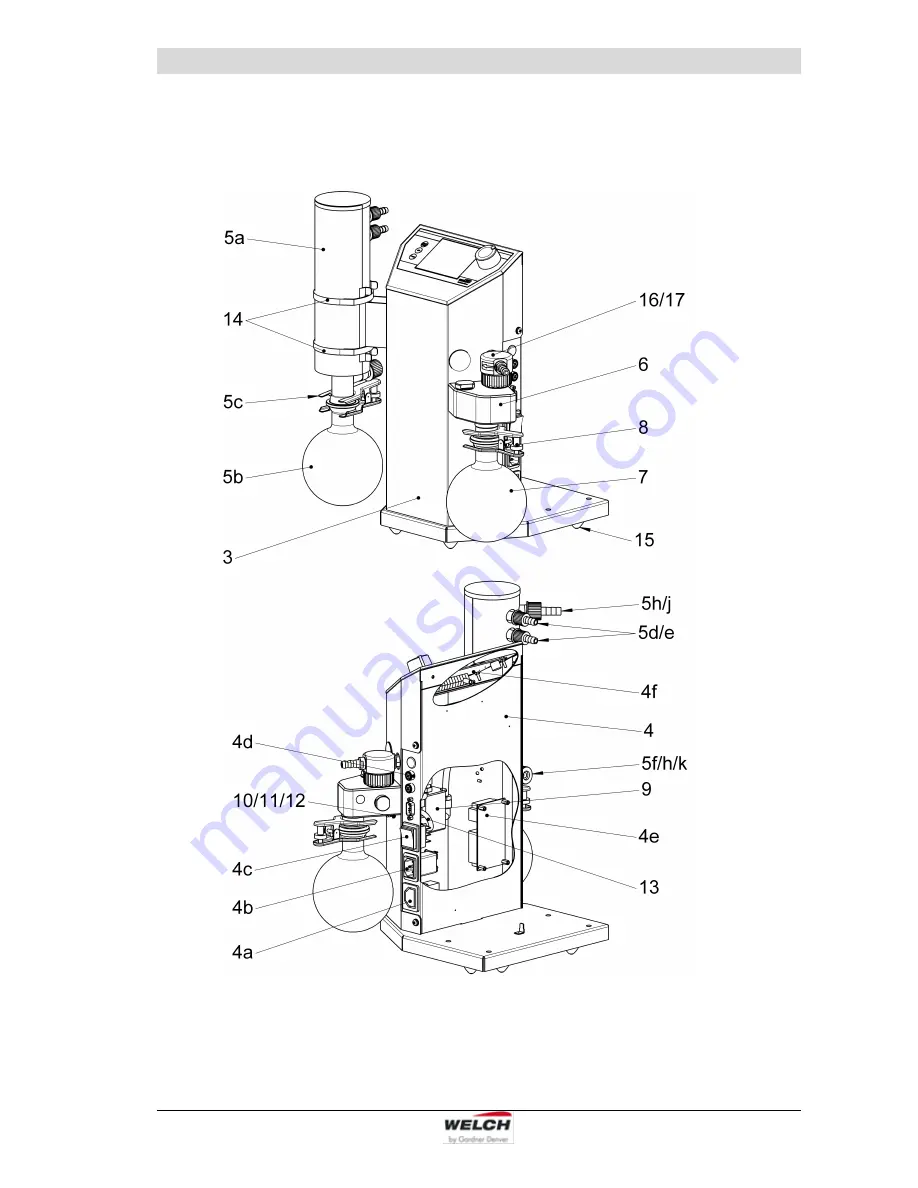 Welch LVS 300 Z Operating Manual Download Page 55