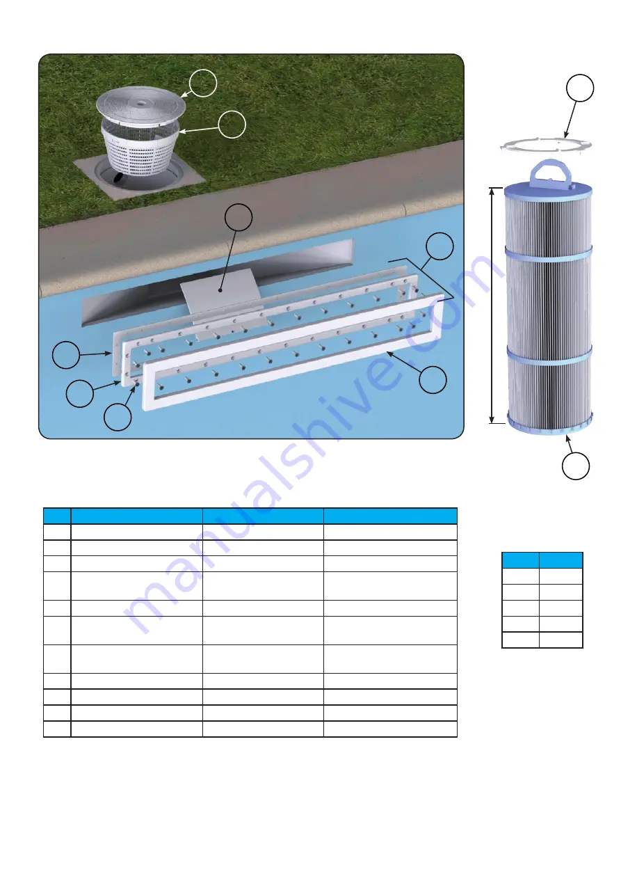 weltico SKIMFILTRE A800 Installation Instructions Manual Download Page 25