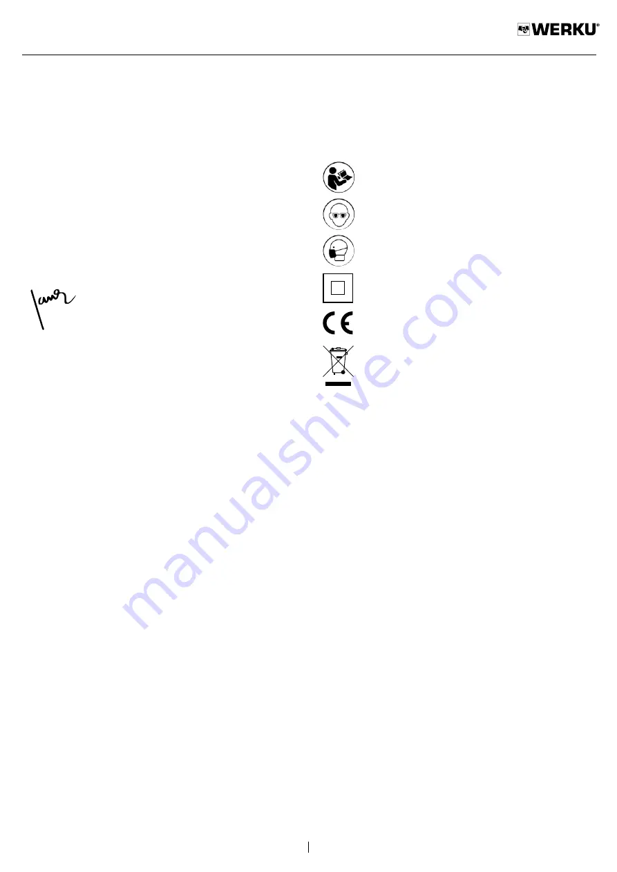 WERKU WK403240 Original Instructions Manual Download Page 39