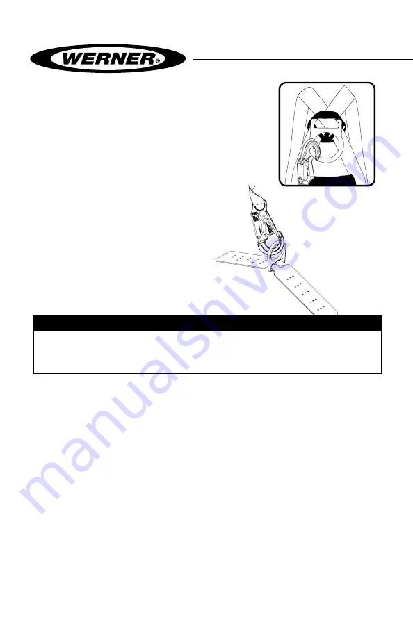 Werner L242350CA Series User Instructions Download Page 8