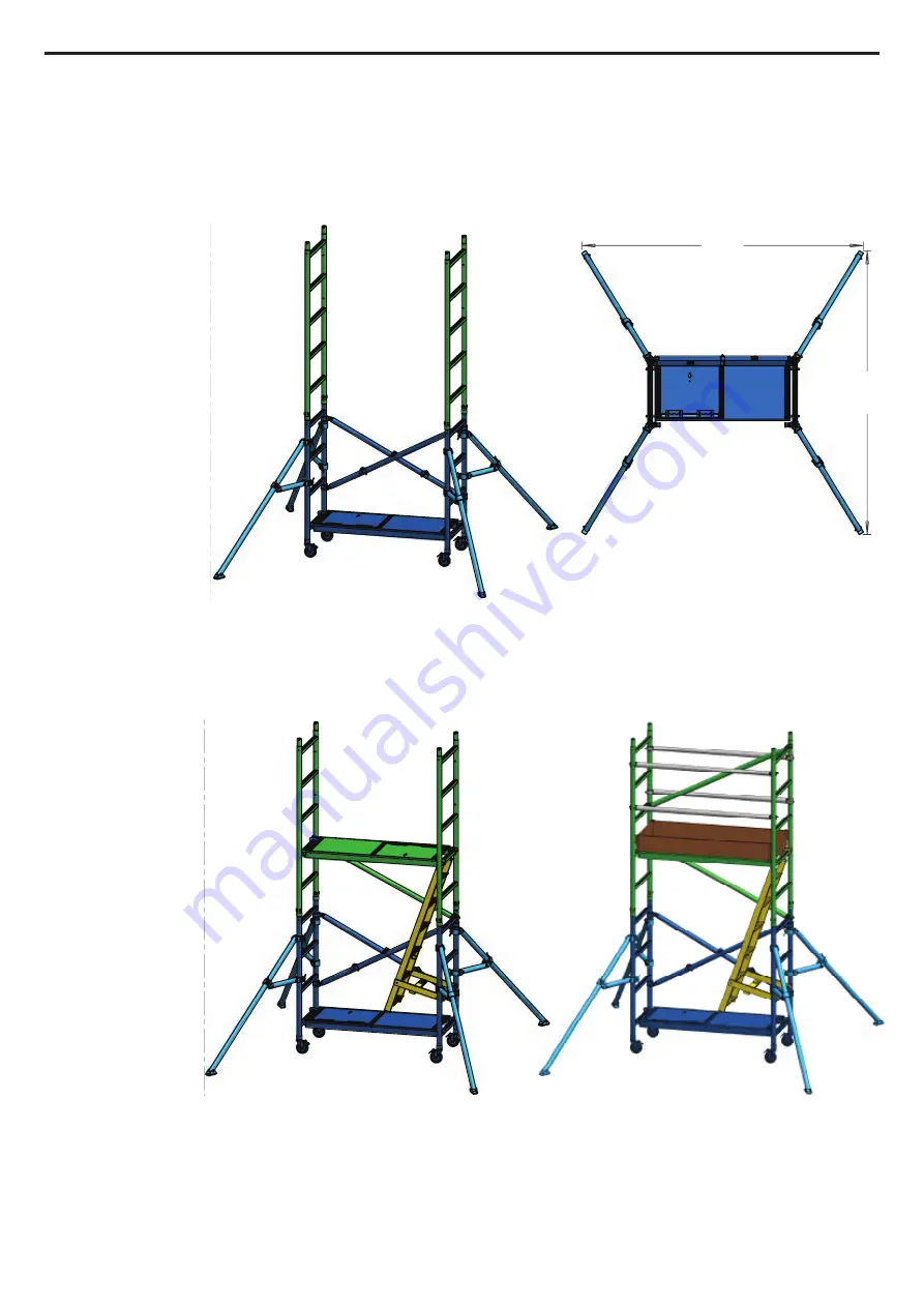 WERNERCO BAILEY SUPA-LITE Series Assembly Manual Download Page 3