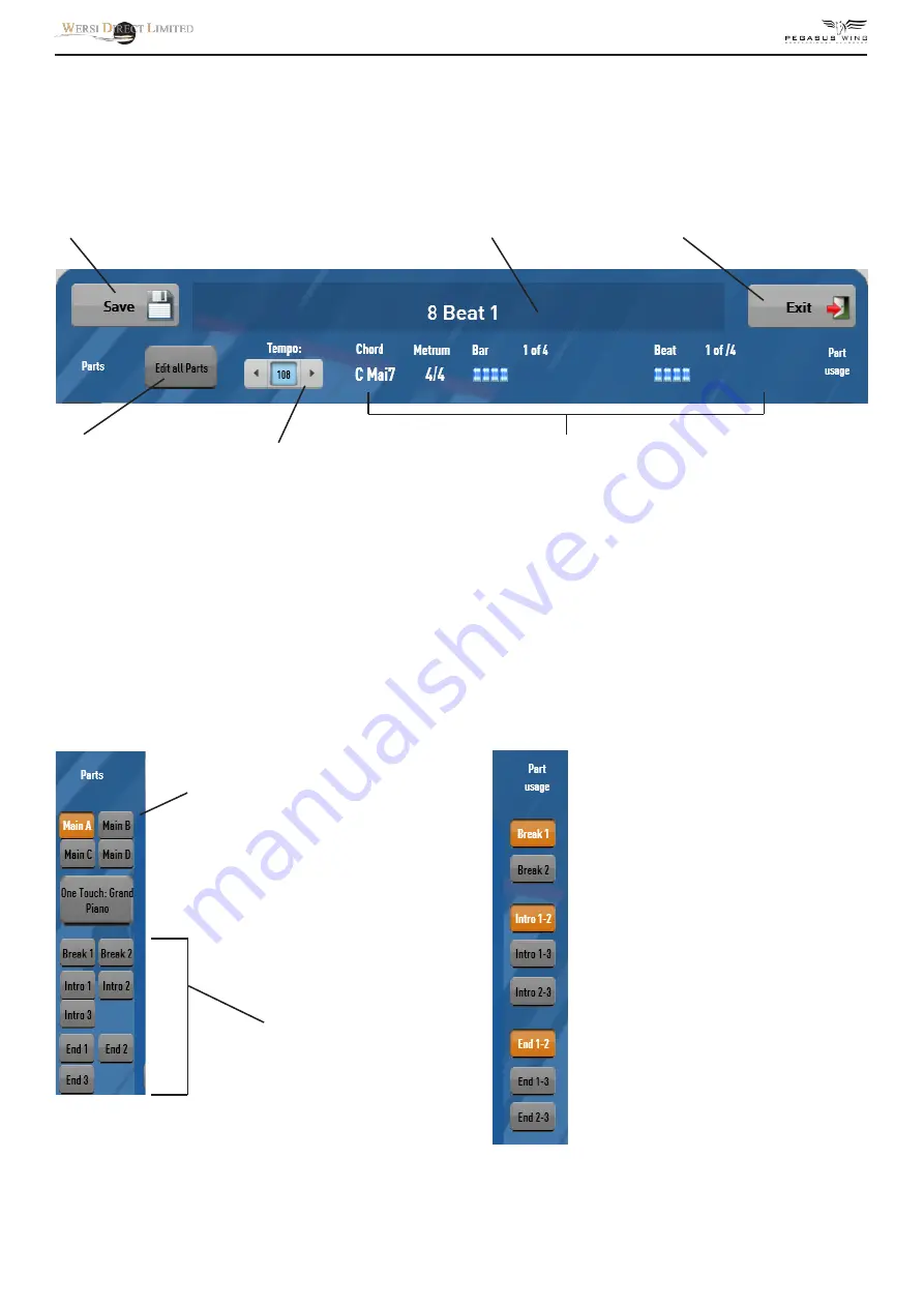 Wersi Pegasus Wing V2 User Manual Download Page 28