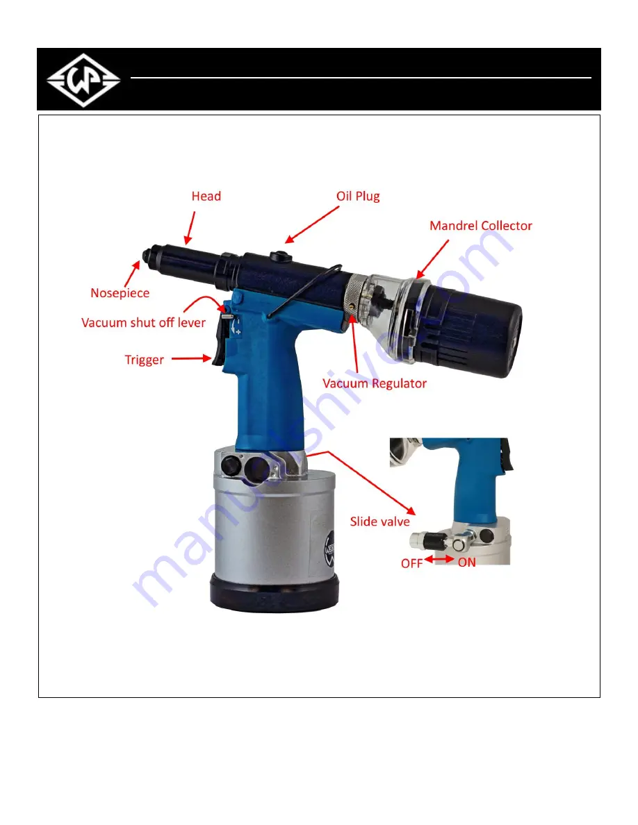 Wespro Power Tools BRV1875 Instructions Manual Download Page 3