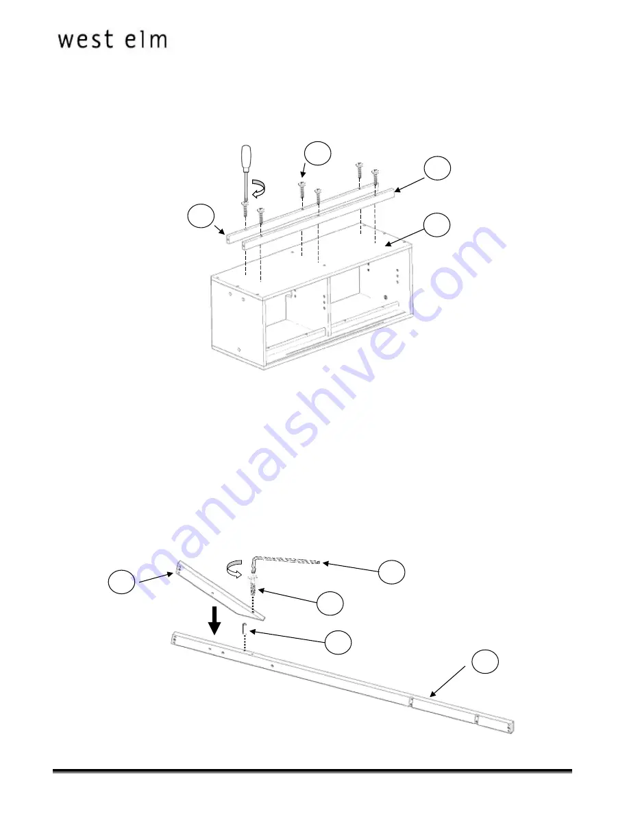 West Elm 6061027 Assembly Instructions Manual Download Page 12