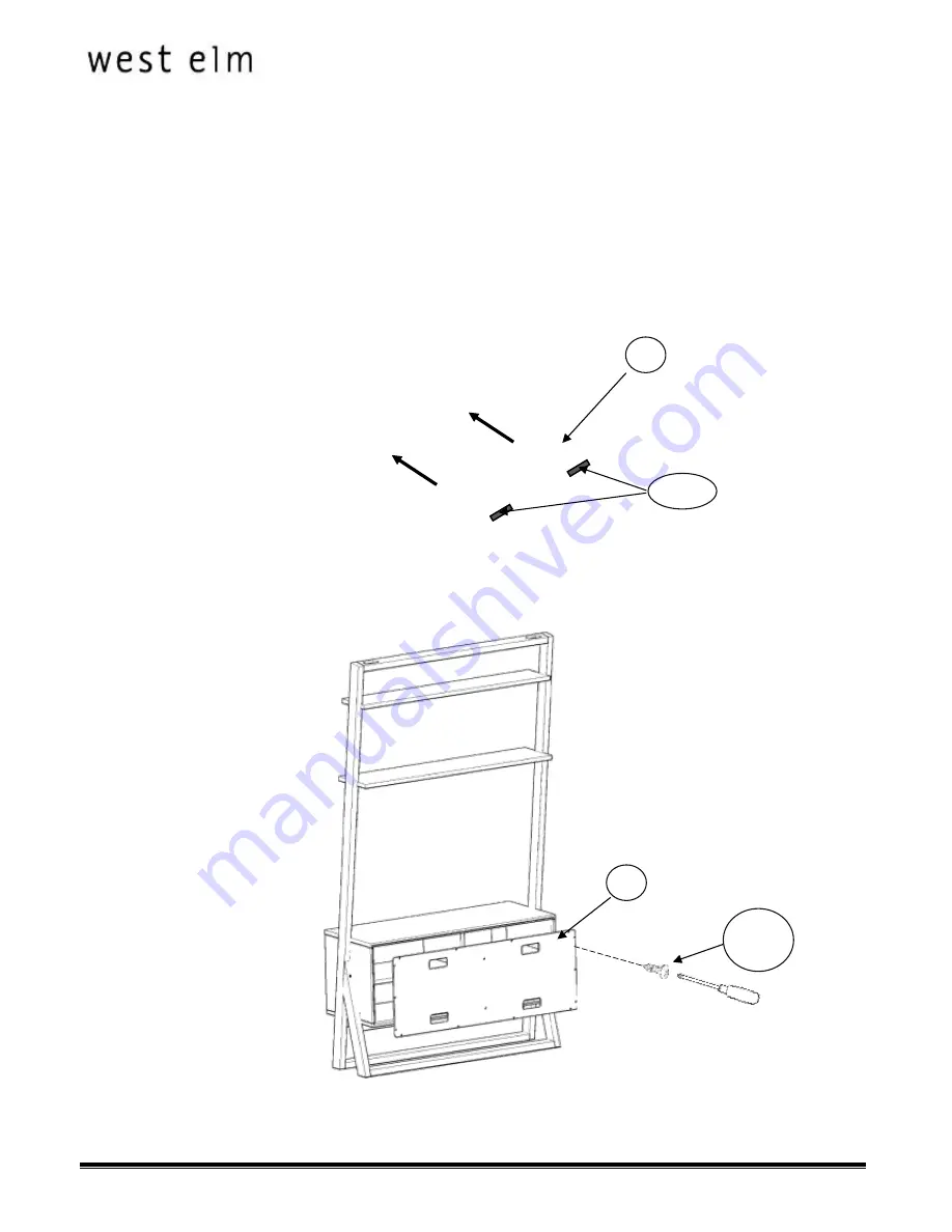 West Elm 6061027 Assembly Instructions Manual Download Page 17